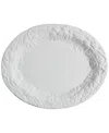 Haven Ceramic Harvest Turkey Platter In White