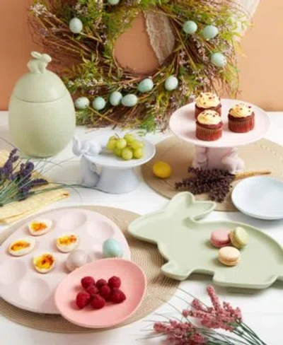 Haven Floral Dinnerware Collection In Green
