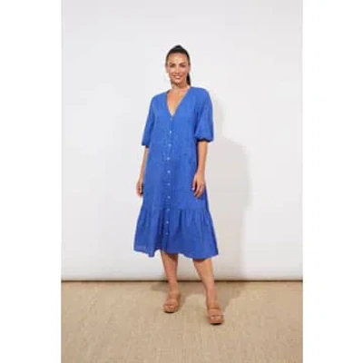 Haven Naxos Dress In Blue