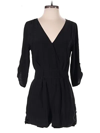 Pre-owned Haven Romper In Black