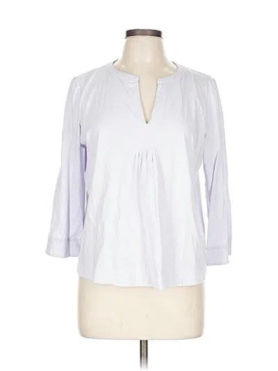 Pre-owned Haven Well Within 3/4 Sleeve Blouse In White