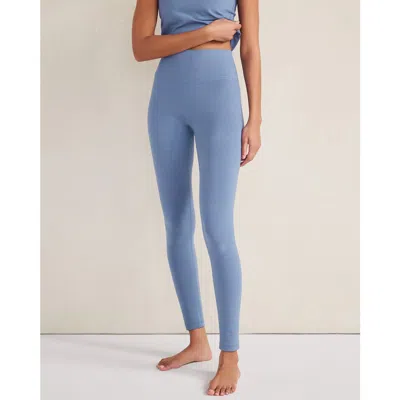 Haven Well Within Balance Organic Cotton Leggings In Blue