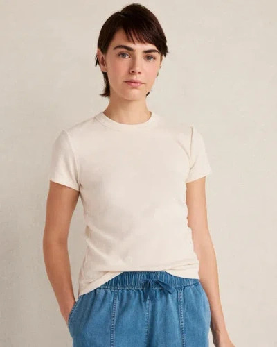 Haven Well Within Botanical-dyed Organic Cotton Short Sleeve Tee In Multi