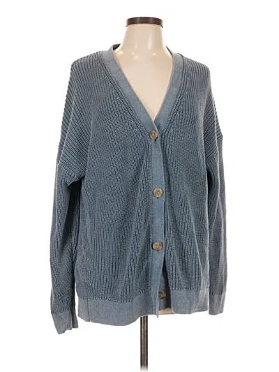 Pre-owned Haven Well Within Cardigan Sweater In Blue