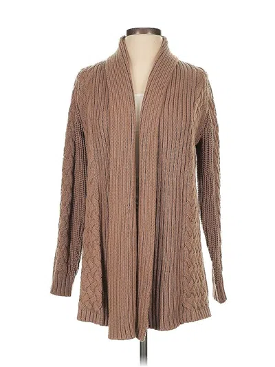 Pre-owned Haven Well Within Cardigan Sweater In Brown