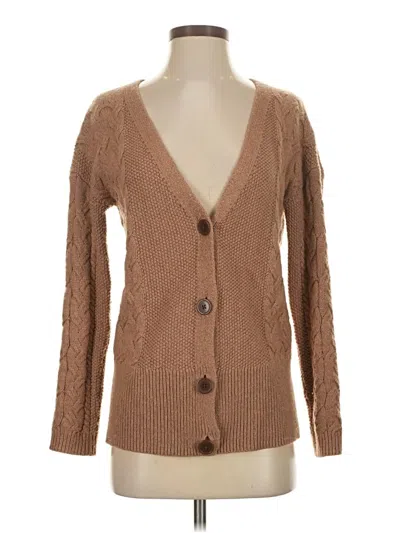 Pre-owned Haven Well Within Cardigan Sweater In Brown
