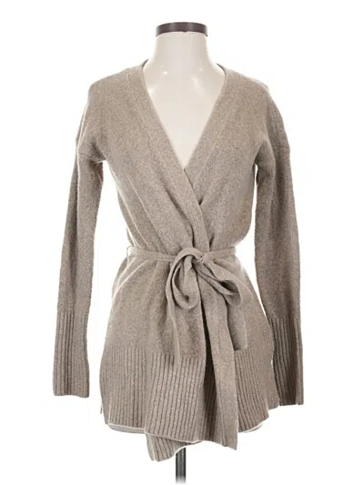 Pre-owned Haven Well Within Cardigan Sweater In Brown