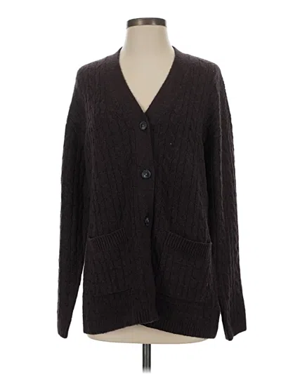Pre-owned Haven Well Within Cardigan Sweater In Brown
