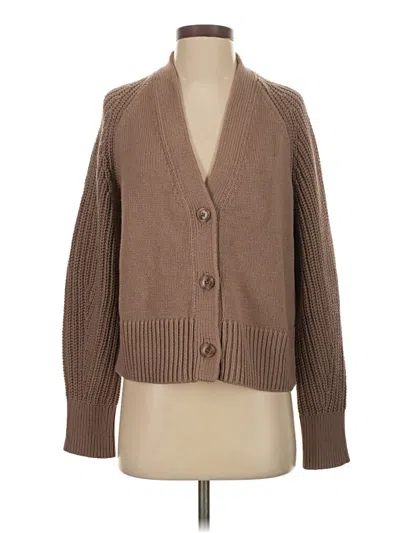 Pre-owned Haven Well Within Cardigan Sweater In Brown