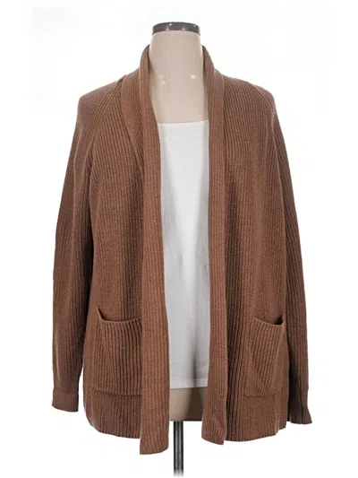Pre-owned Haven Well Within Cardigan Sweater In Brown
