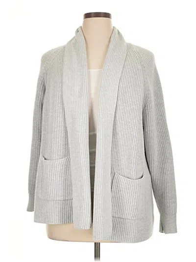 Pre-owned Haven Well Within Cardigan Sweater In Gray