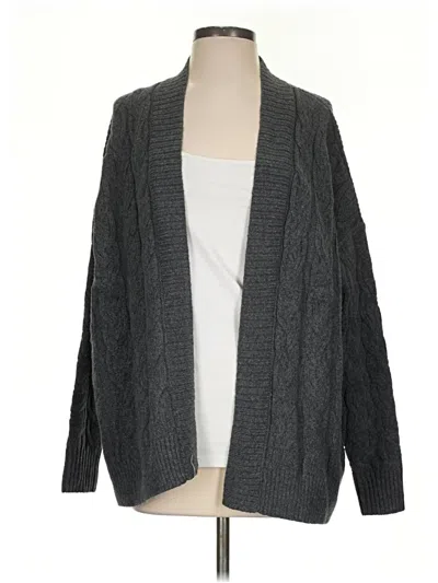 Pre-owned Haven Well Within Cardigan Sweater In Gray