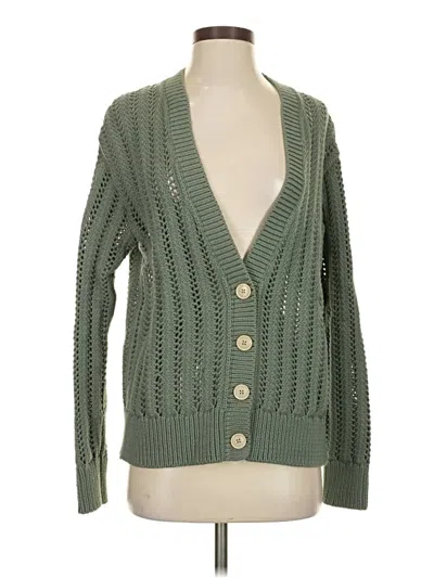 Pre-owned Haven Well Within Cardigan Sweater In Green