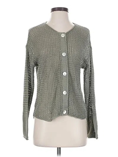 Pre-owned Haven Well Within Cardigan Sweater In Green