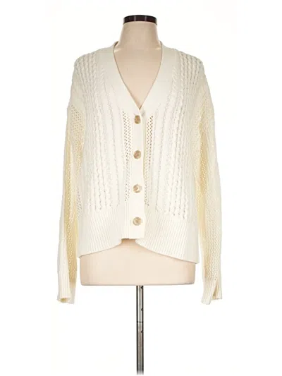 Pre-owned Haven Well Within Cardigan Sweater In Ivory