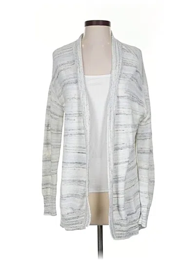 Pre-owned Haven Well Within Cardigan Sweater In Silver