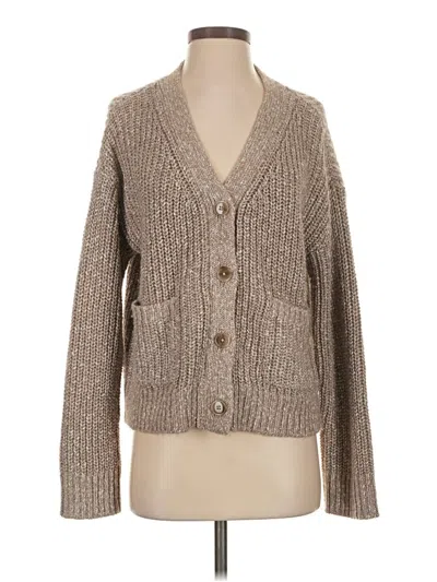 Pre-owned Haven Well Within Cardigan Sweater In Tan