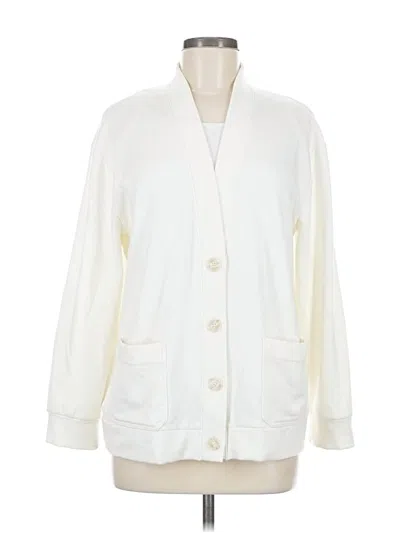 Pre-owned Haven Well Within Cardigan Sweater In White