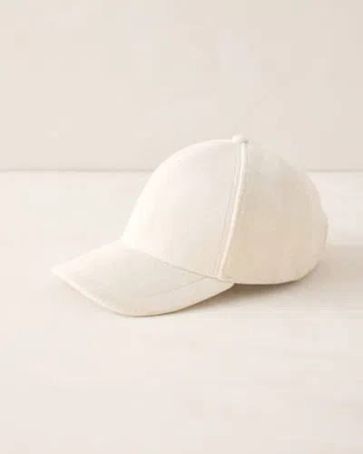 Haven Well Within Cashmere Baseball Cap In White