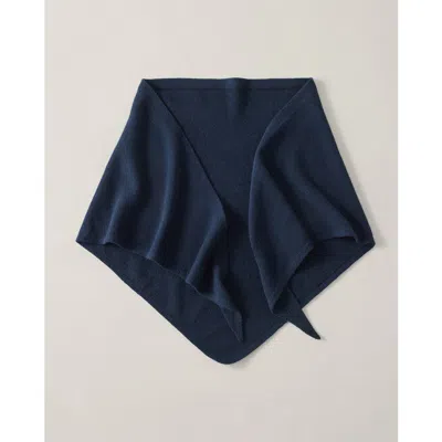 Haven Well Within Cashmere Oversized Triangle Scarf In Nightfall