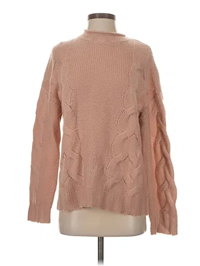 Pre-owned Haven Well Within Cashmere Pullover Sweater In Tan