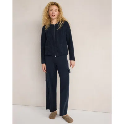 Haven Well Within Cashmere Wide Leg Cargo Pants In Brown
