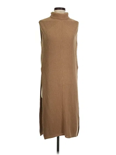 Pre-owned Haven Well Within Casual Dress In Brown