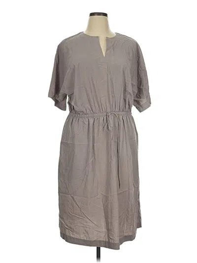 Pre-owned Haven Well Within Casual Dress In Gray