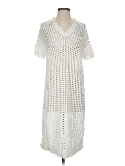 Pre-owned Haven Well Within Casual Dress In Ivory
