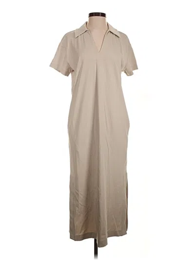 Pre-owned Haven Well Within Casual Dress In Tan