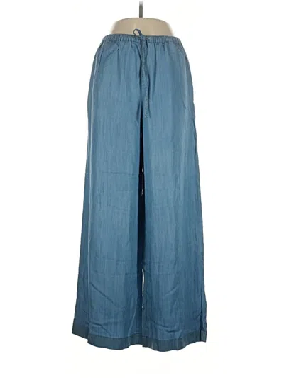 Pre-owned Haven Well Within Casual Pants In Blue