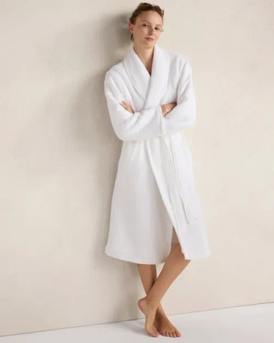 Haven Well Within Cotton Gauze Plush Robe In Animal Print