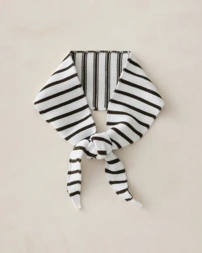 Haven Well Within Cotton Knit Stripe Slim Neckerchief In Multi