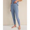 Haven Well Within Drapey Rib Knit Joggers In Blue