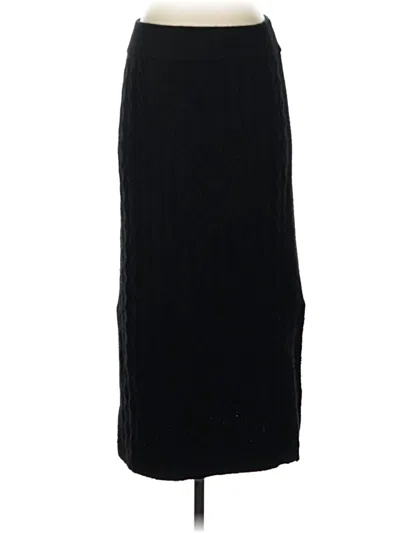 Pre-owned Haven Well Within Formal Skirt In Black
