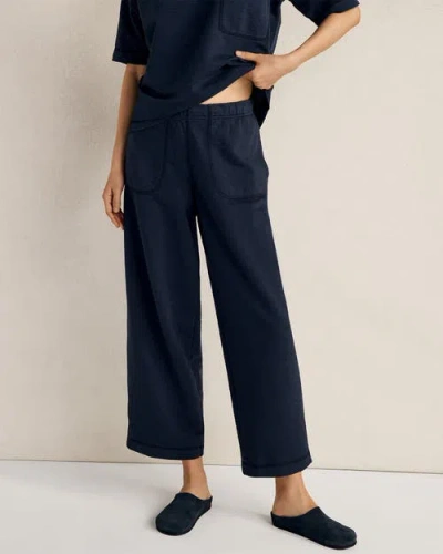 Haven Well Within Garment-dyed Organic Cotton Slub Terry Pants