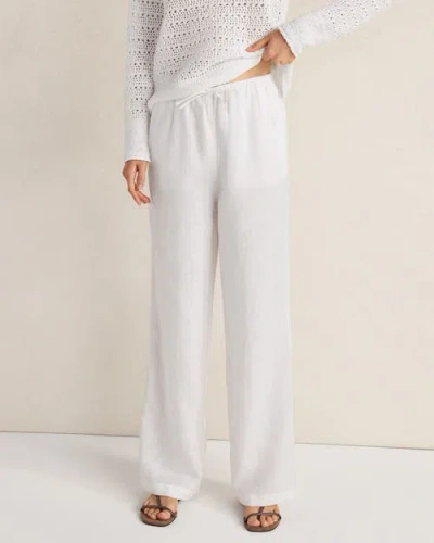Haven Well Within Linen Slim Pants In White
