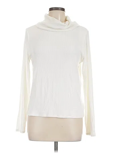 Pre-owned Haven Well Within Long Sleeve Top Ivory Cowl Neck Tops