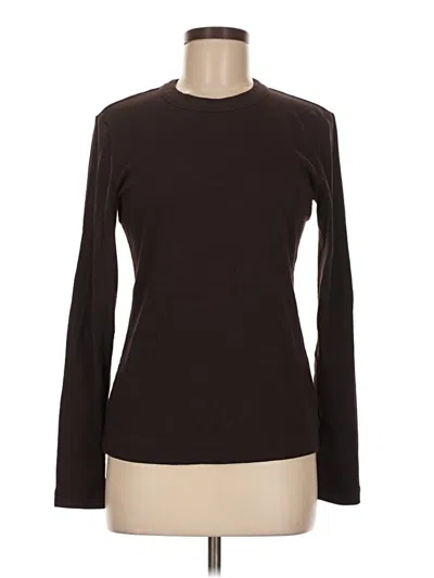 Pre-owned Haven Well Within Long Sleeve T-shirt In Brown