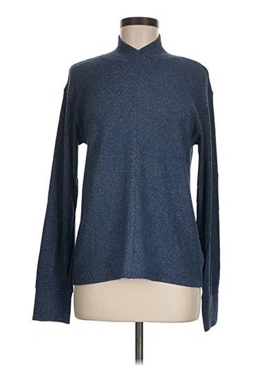 Pre-owned Haven Well Within Long Sleeve Turtleneck In Blue