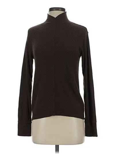 Pre-owned Haven Well Within Long Sleeve Turtleneck In Brown