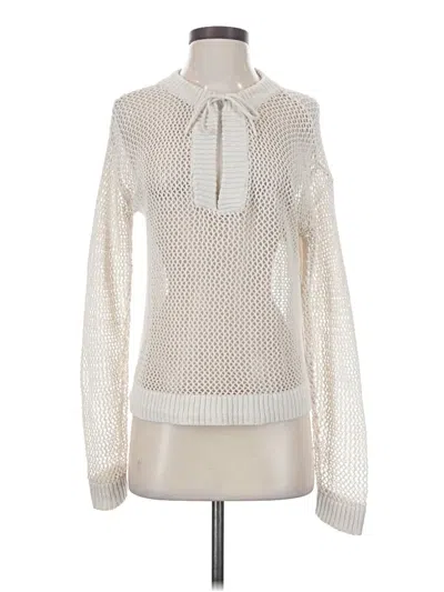 Pre-owned Haven Well Within Long Sleeve Turtleneck In Ivory