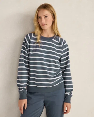 Haven Well Within Organic Cotton Interlock Everyday Sweatshirt In Gray