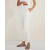 Haven Well Within Organic Cotton Interlock Joggers In White