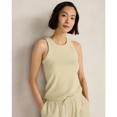 Haven Well Within Organic Cotton Racerback Tank In Yellow
