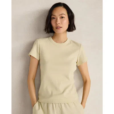 Haven Well Within Organic Cotton Short Sleeve Tee In Neutral