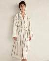 Haven Well Within Plush Terry Striped Robe + Tote Set In Multi