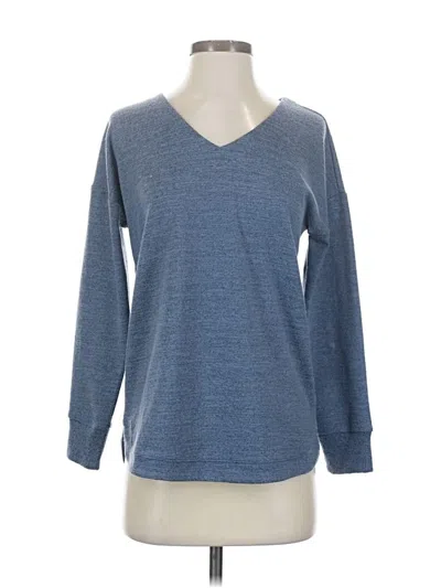 Pre-owned Haven Well Within Pullover Sweater In Blue