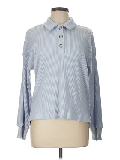 Pre-owned Haven Well Within Pullover Sweater In Blue