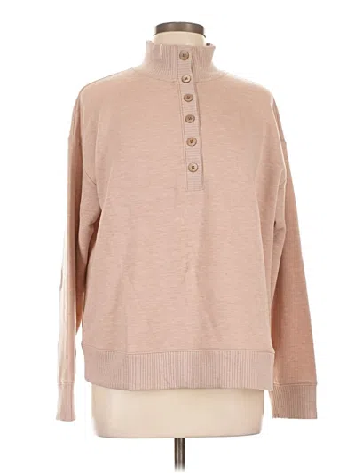 Pre-owned Haven Well Within Pullover Sweater In Brown